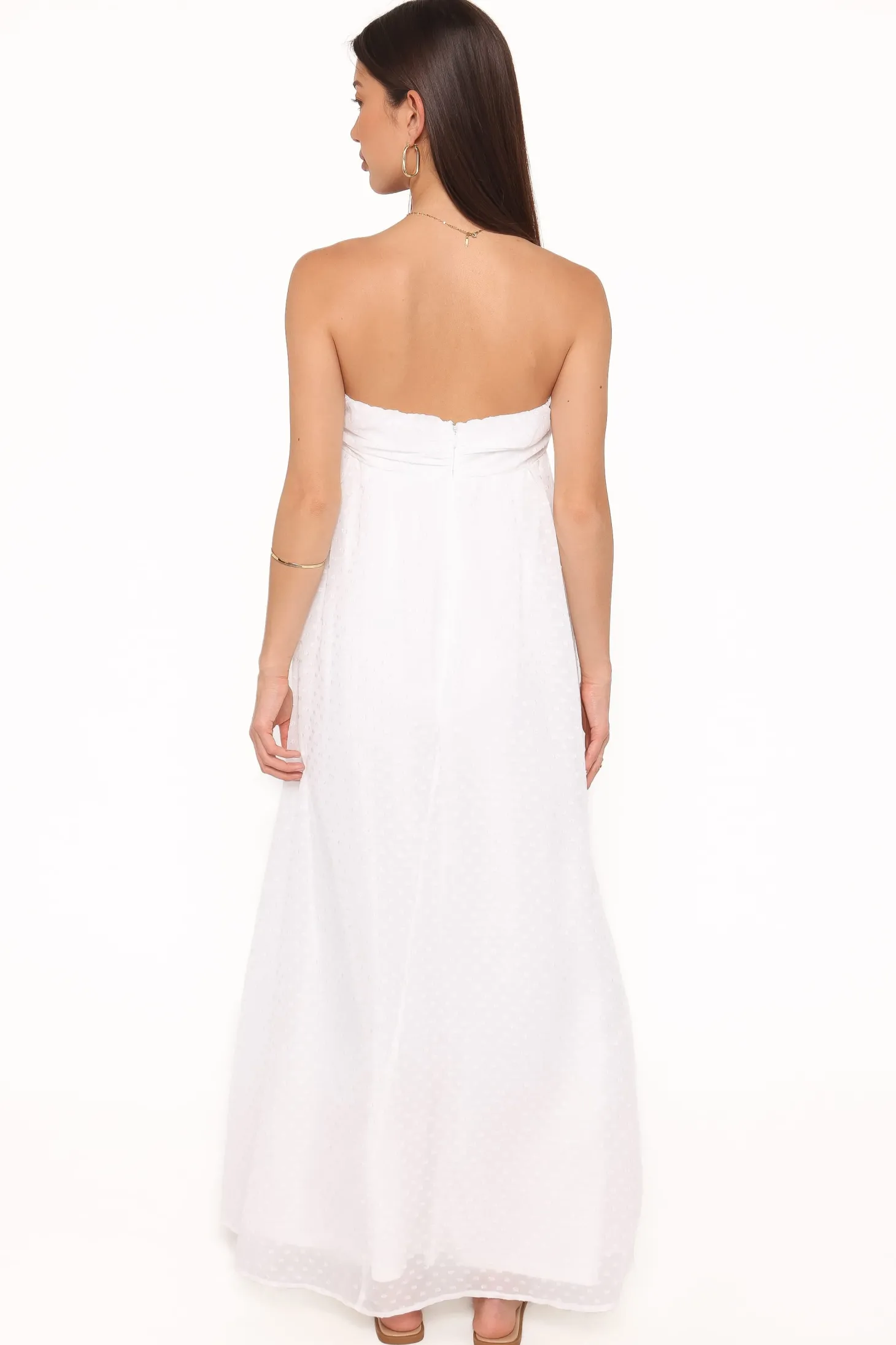Vee Strapless Maxi Dress