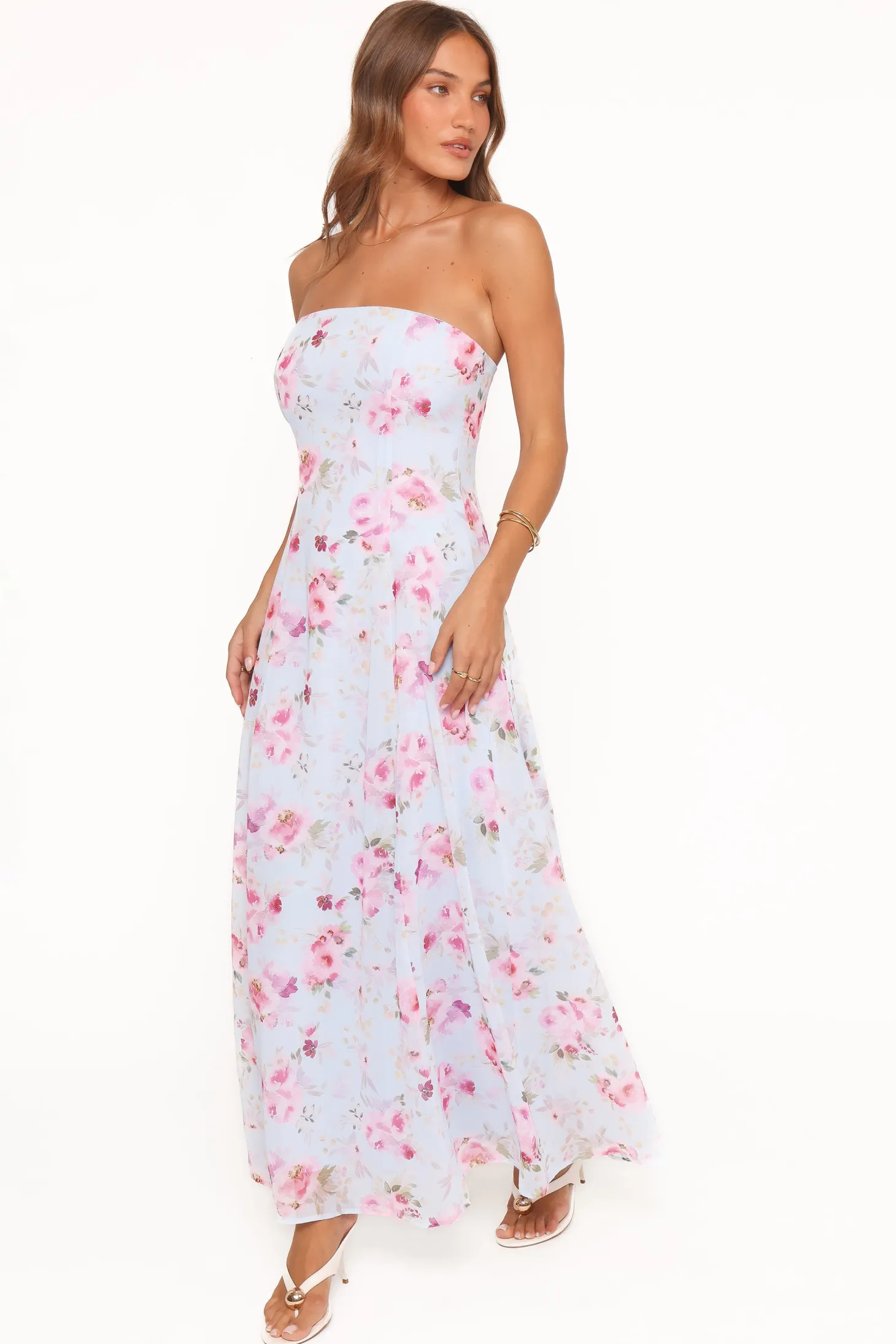 Vegas Strapless Maxi Dress