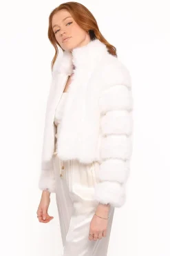 Velma Channel Faux Fur Jacket
