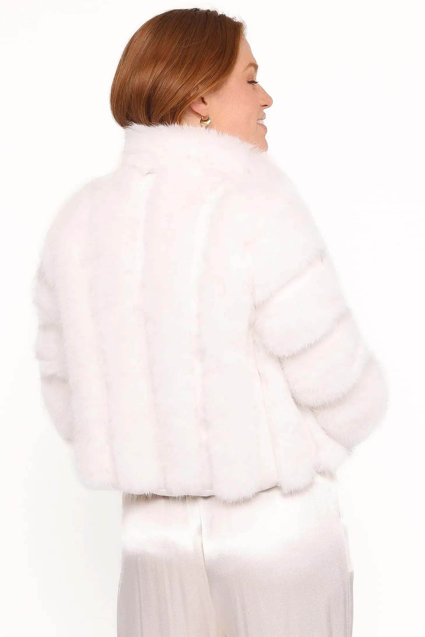Velma Channel Faux Fur Jacket