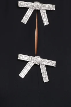 Velma Halter Neck Top With Embellished Bows