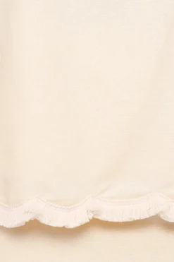 Venate Scallop Skirt Set