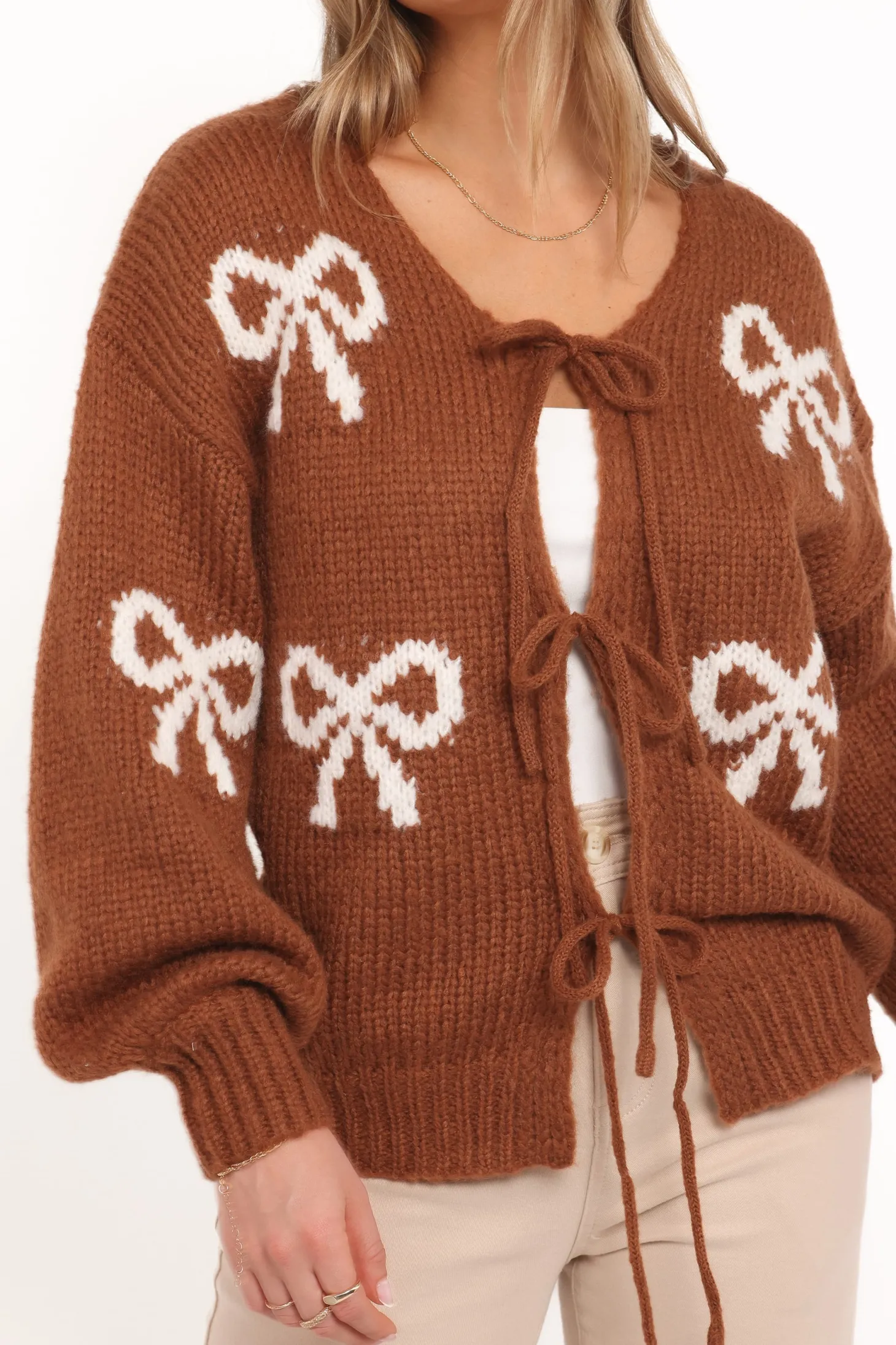 Vienna Bow Cardigan