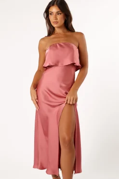 Vienna Strapless Midi Dress