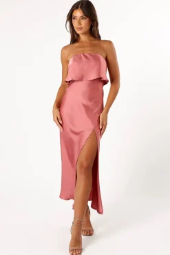 Vienna Strapless Midi Dress