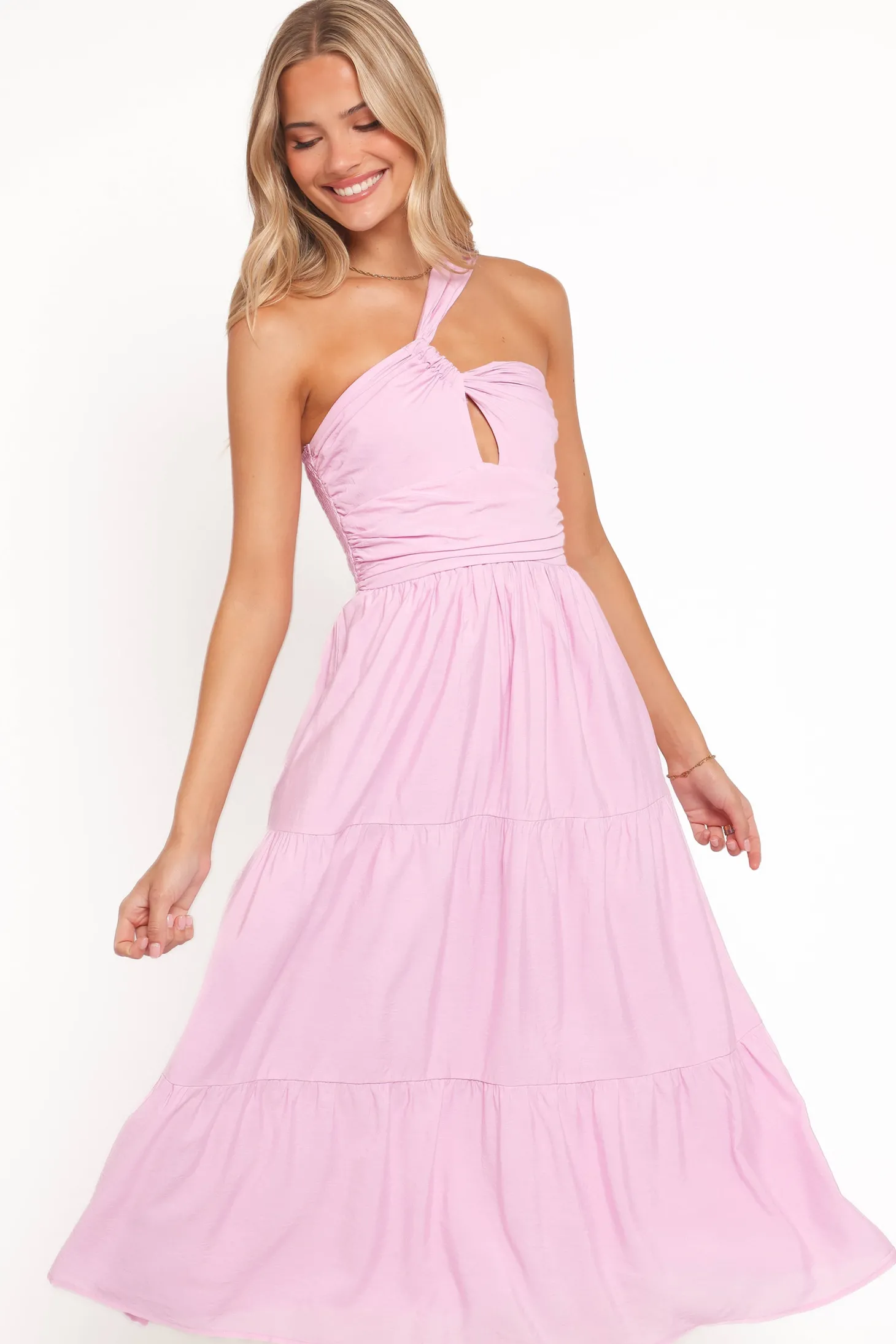 Vinny One Shoulder Maxi Dress