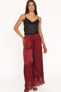 Viola Drawstring Wide Leg Pant