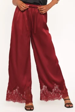 Viola Drawstring Wide Leg Pant