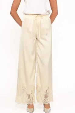 Viola Drawstring Wide Leg Pant
