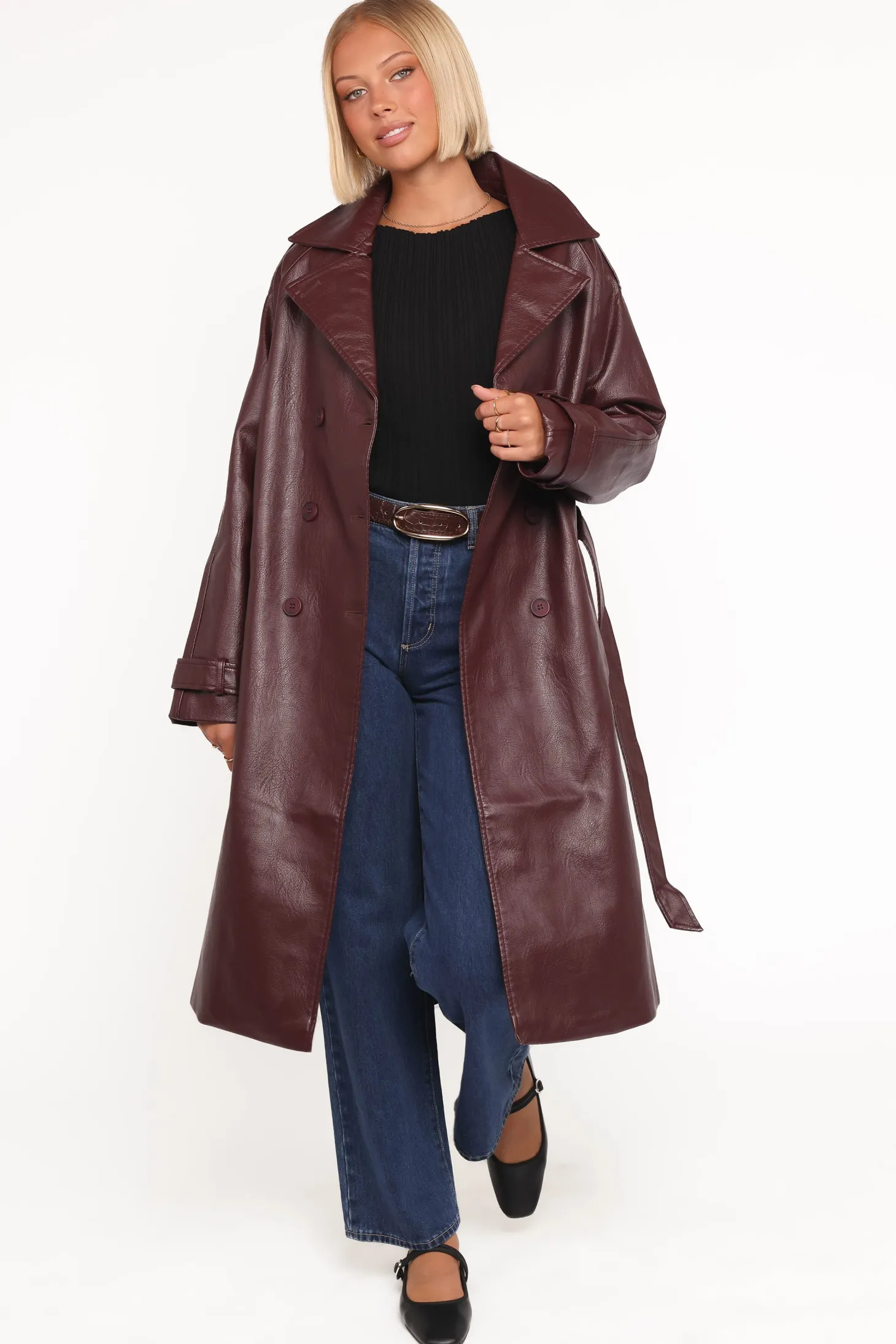 Vita Faux Leather Jacket