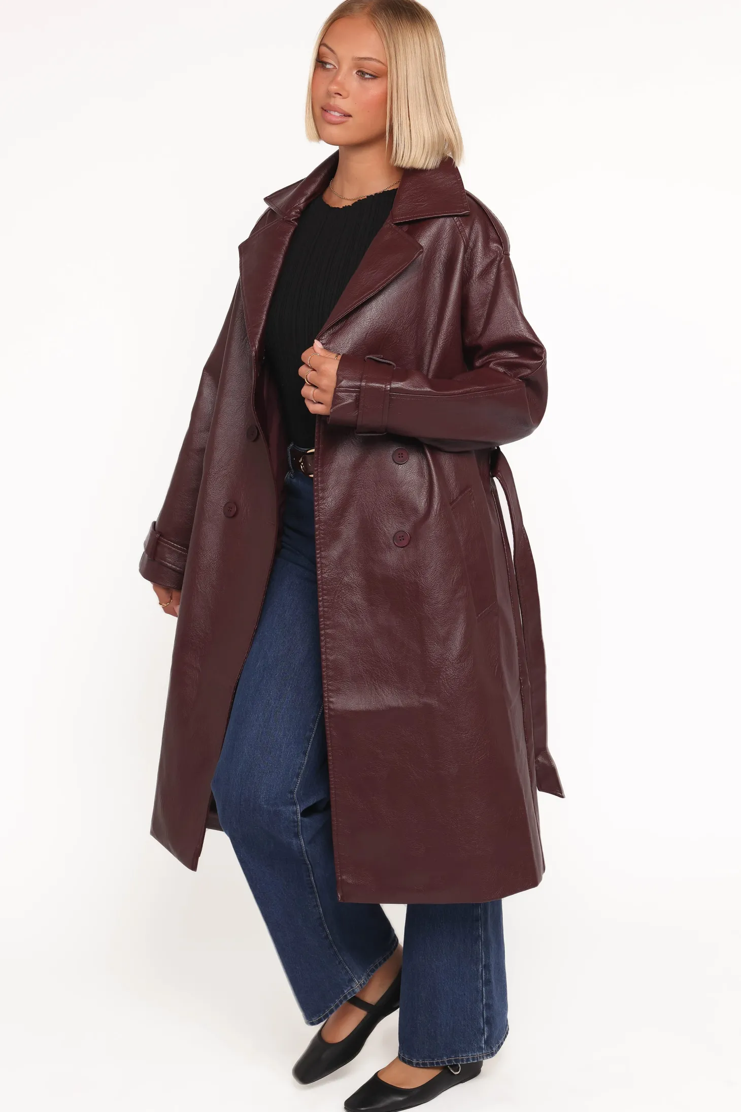 Vita Faux Leather Jacket