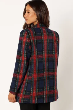 Vivienne Plaid Blazer