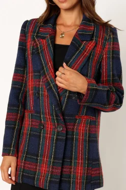 Vivienne Plaid Blazer
