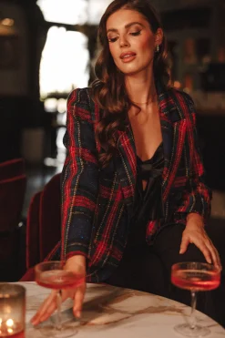 Vivienne Plaid Blazer