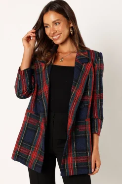 Vivienne Plaid Blazer