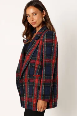 Vivienne Plaid Blazer