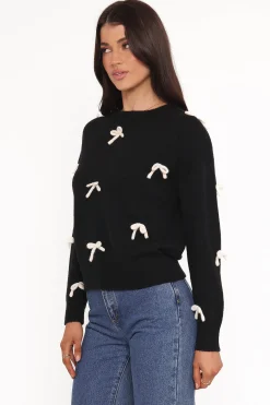 Voss Bow Knit Sweater