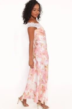 Voss Off Shoulder Lace Maxi Dress