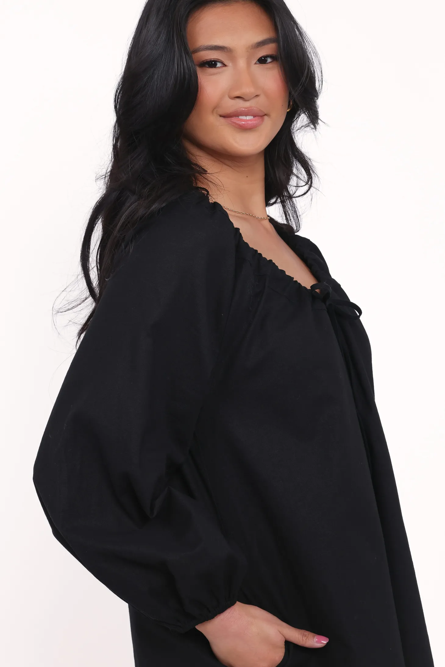 Walker Smock Mini Dress