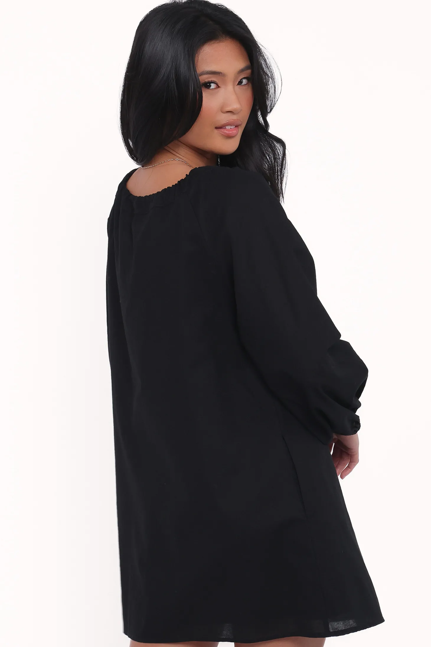 Walker Smock Mini Dress