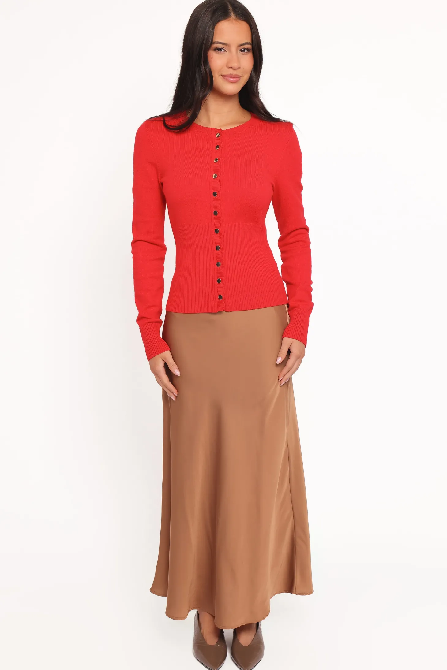 Walsh Scalloped Cardigan