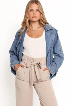 Westwood Waist Tie Denim Jacket