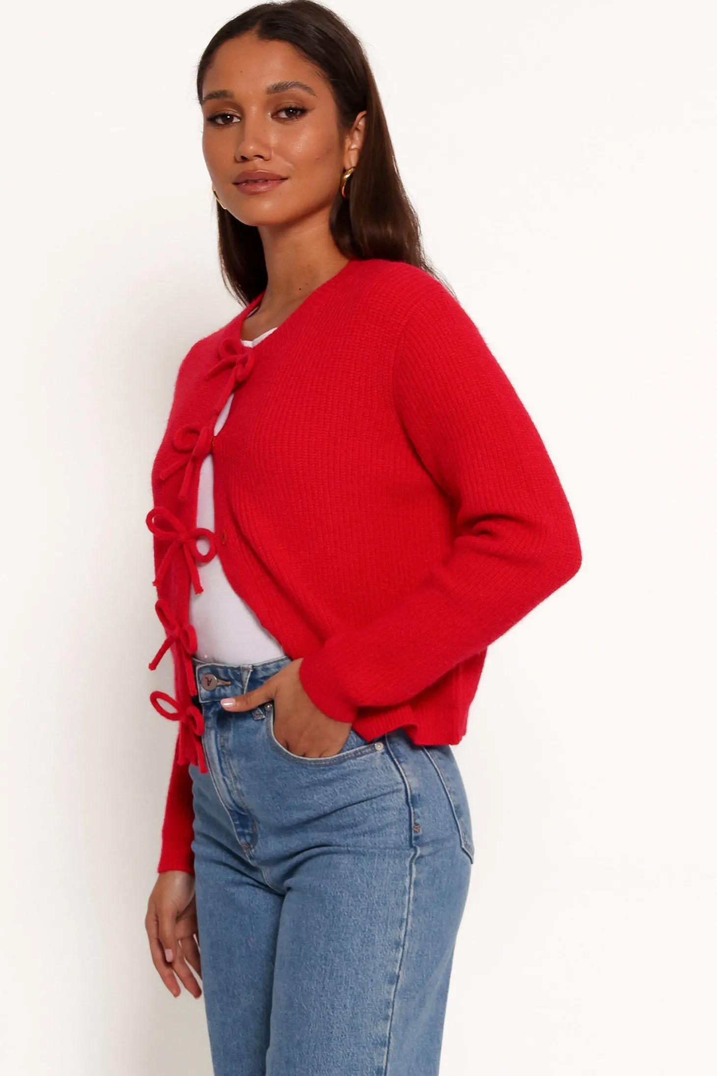 Wilde Bow Front Cardigan
