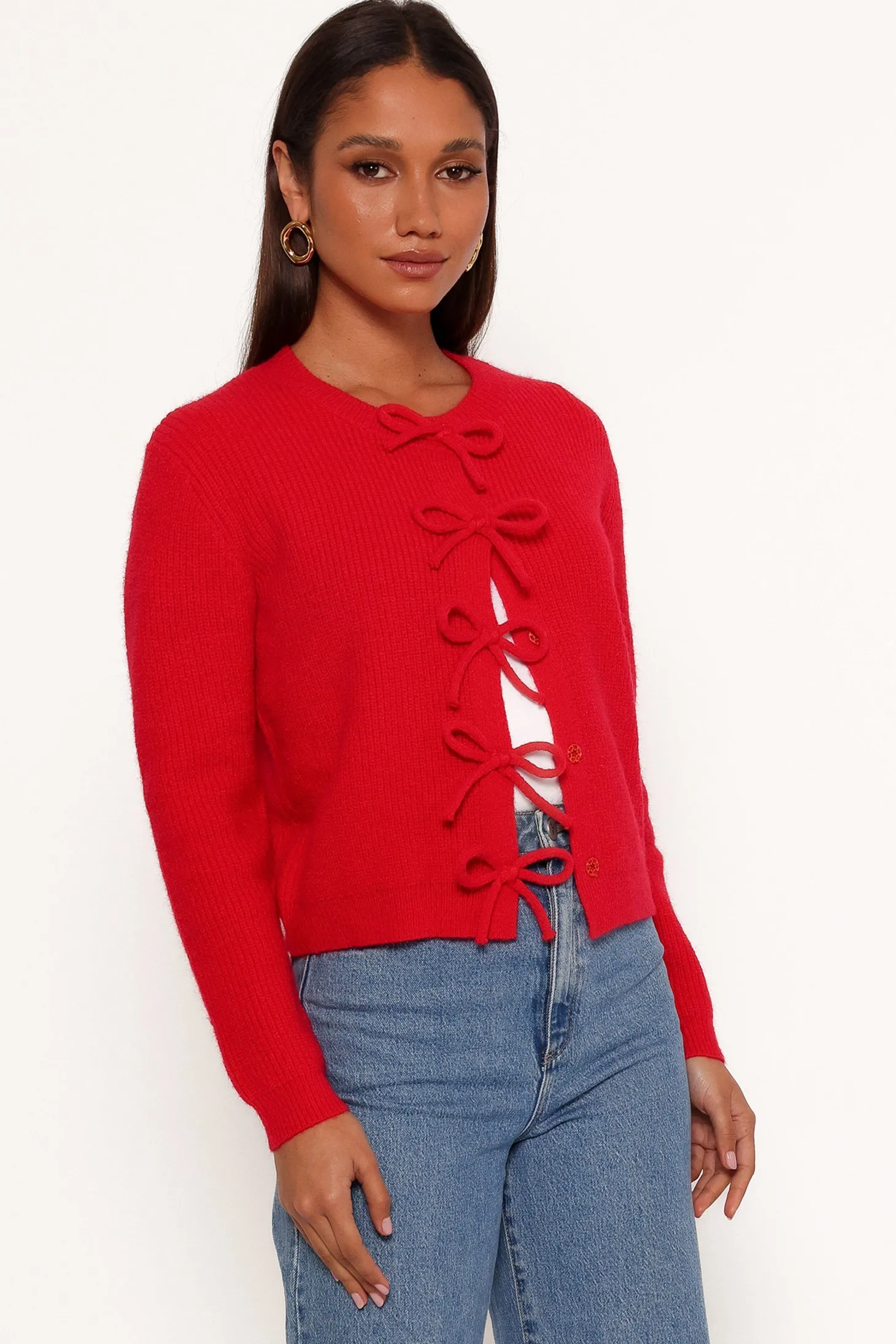 Wilde Bow Front Cardigan