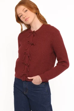 Wilde Bow Front Cardigan