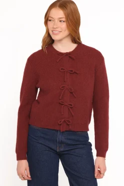 Wilde Bow Front Cardigan