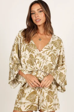 Willa Kimono Sleeve Romper