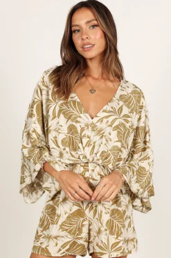 Willa Kimono Sleeve Romper