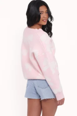 Wrenn Bow Knit Cardigan