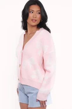 Wrenn Bow Knit Cardigan