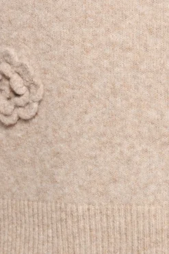 Wynne All Over Flower Knit Sweater
