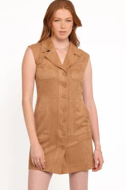 Xoey Suede Mini Dress