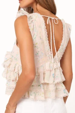 Yana Ruffle Top