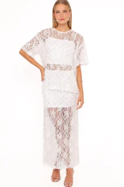 Yonder Sheer Lace Tee Top
