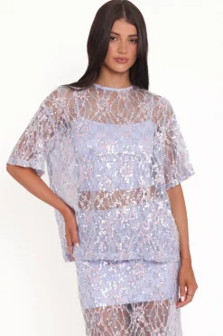 Yonder Sheer Lace Tee Top