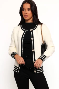 Yorkshire Contrast Hem Cardigan