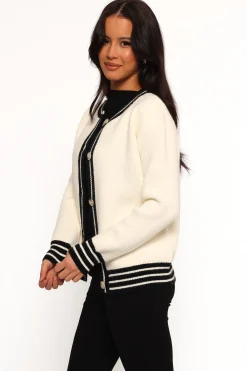 Yorkshire Contrast Hem Cardigan
