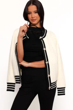 Yorkshire Contrast Hem Cardigan