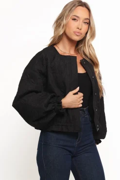Yuki Tonal Embroidered Flower Jacket