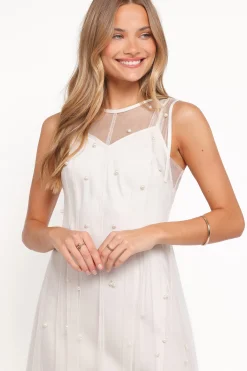 Yulia Pearl Midi Dress