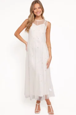 Yulia Pearl Midi Dress
