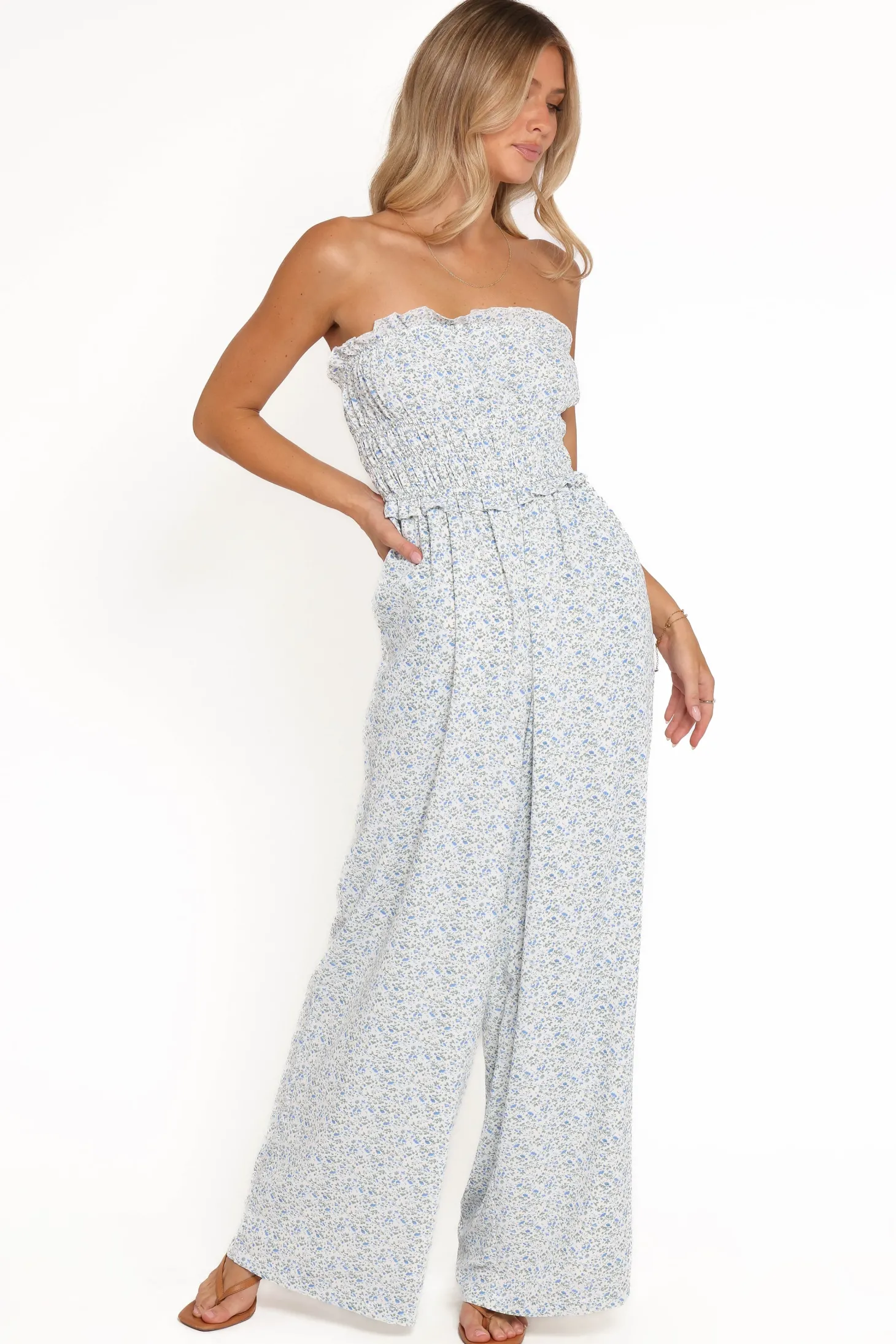 Yulissa Strapless Jumpsuit