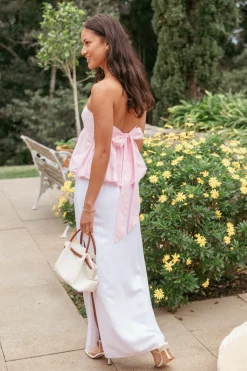 Yvanna Bubble Hem Top