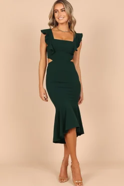 Yvonne Hi Lo Midi Dress
