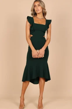Yvonne Hi Lo Midi Dress