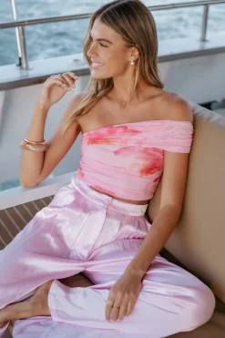 Zachary One Shoulder Top
